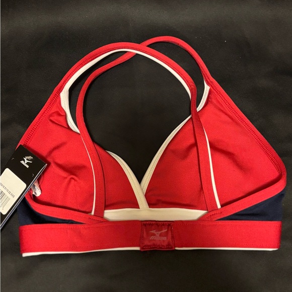 Women's Red and Blue volleyball bra - Picture 2 of 3